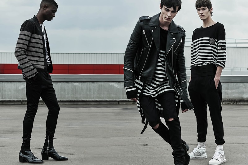 Balmain Olivier Rousteing resort 2019 collection runway lookbook sneaker menswear
