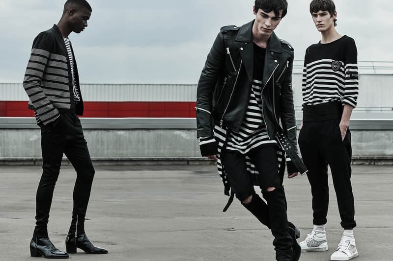 Balmain Olivier Rousteing resort 2019 collection runway lookbook sneaker menswear