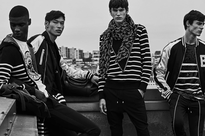 Balmain Olivier Rousteing resort 2019 collection runway lookbook sneaker menswear