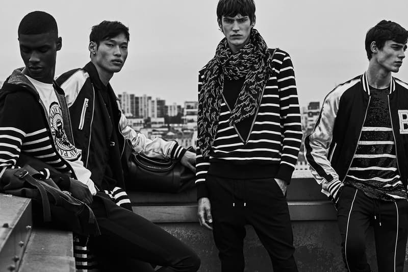 Balmain Olivier Rousteing resort 2019 collection runway lookbook sneaker menswear