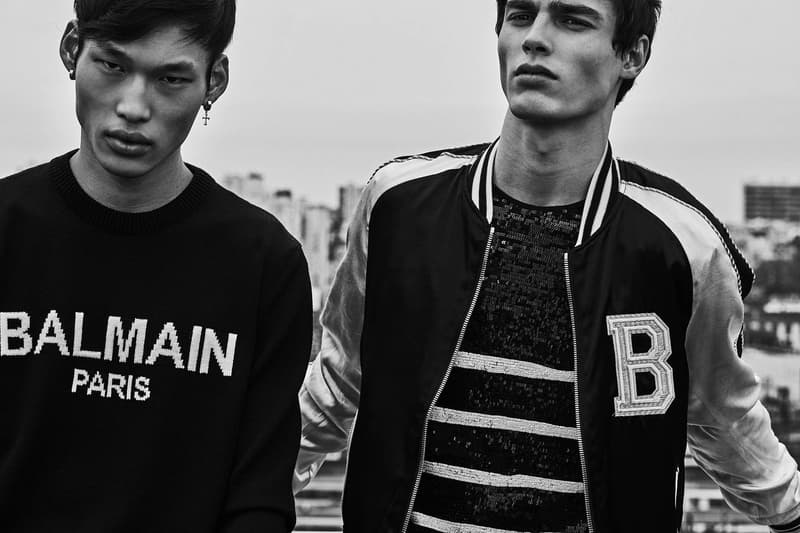 Balmain Olivier Rousteing resort 2019 collection runway lookbook sneaker menswear
