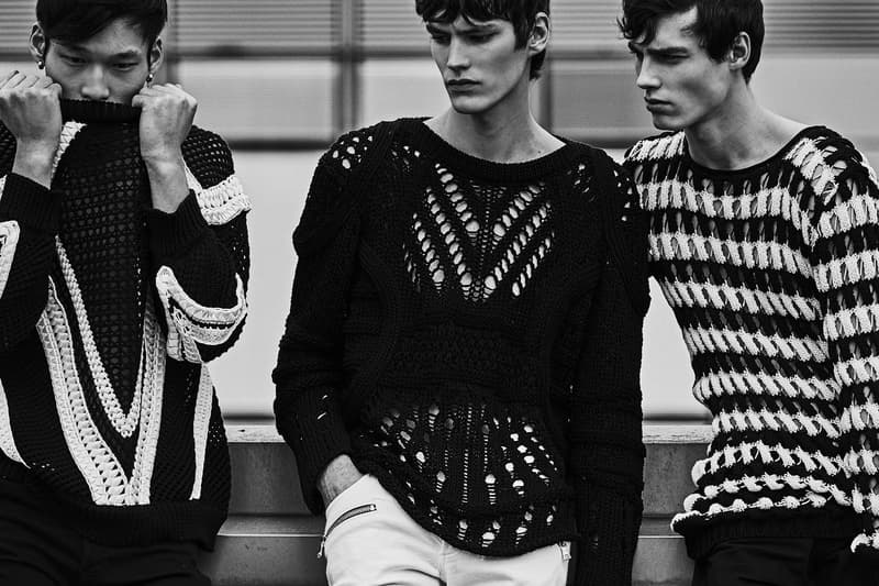 Balmain Olivier Rousteing resort 2019 collection runway lookbook sneaker menswear