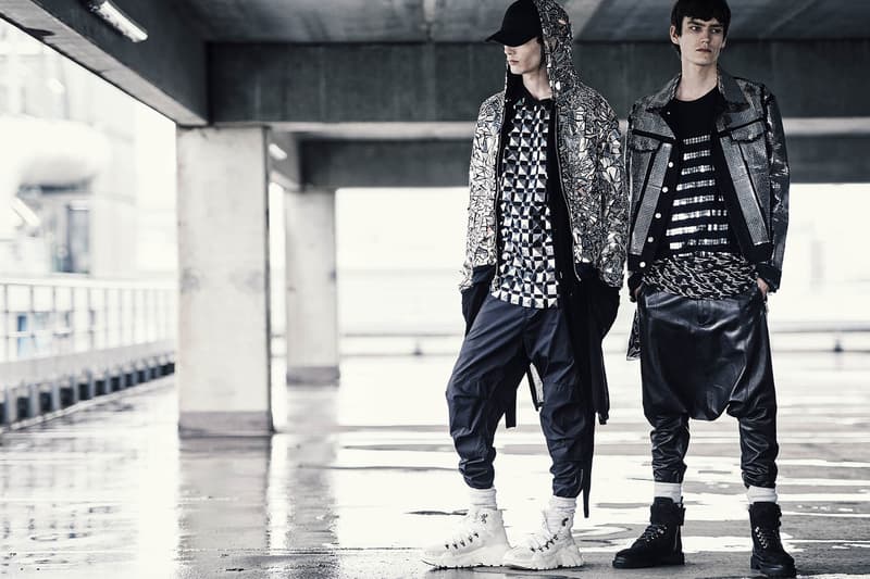 Balmain Olivier Rousteing resort 2019 collection runway lookbook sneaker menswear