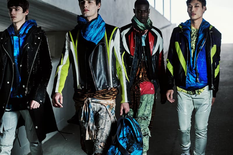 Balmain Olivier Rousteing resort 2019 collection runway lookbook sneaker menswear