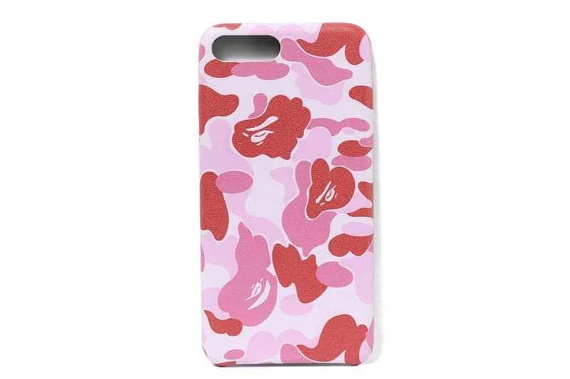 BAPE ABC CAMO iphone 8 Plus case pink