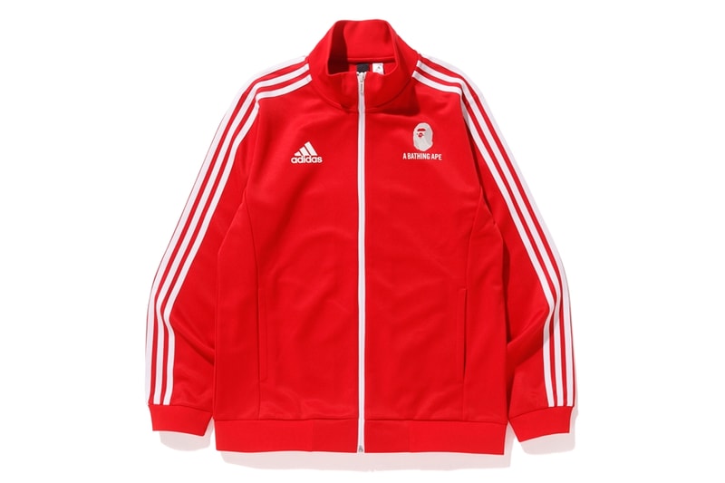 adidas BAPE a bathing ape "Kachiiro" Football Collection red white 2018 FIFA World Cup Adidas Winning Collection
