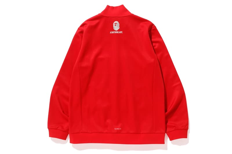 adidas BAPE a bathing ape "Kachiiro" Football Collection red white 2018 FIFA World Cup Adidas Winning Collection
