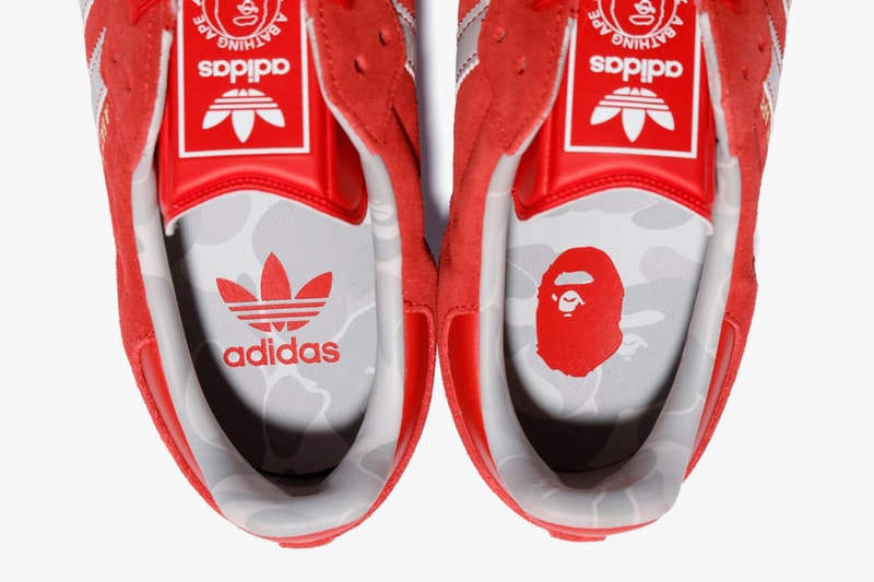 adidas BAPE a bathing ape "Kachiiro" Football Collection red white 2018 FIFA World Cup Adidas Winning Collection