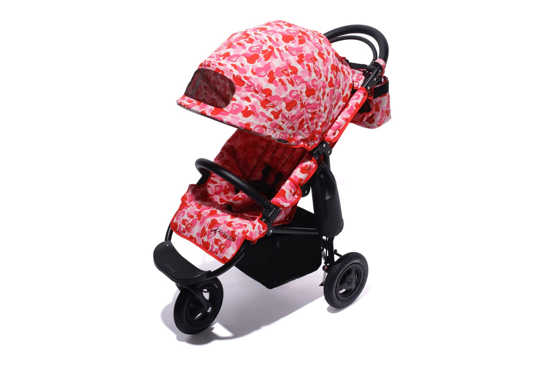 pink bape stroller