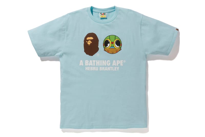 BAPE x Hebru Brantley Collaboration Collection Flyboy Baby Milo Lil Momma Shark Hoodie T-shirt Ape Head Tee Release Details Social Status Los Angeles