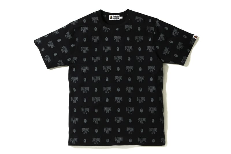 BAPE Revives Its Monogram Print With Tees and Caps