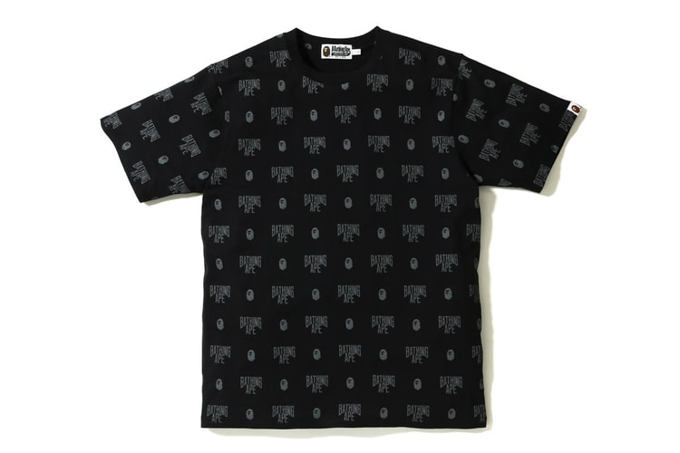 BAPE Revives Its Monogram Print With Tees and Caps