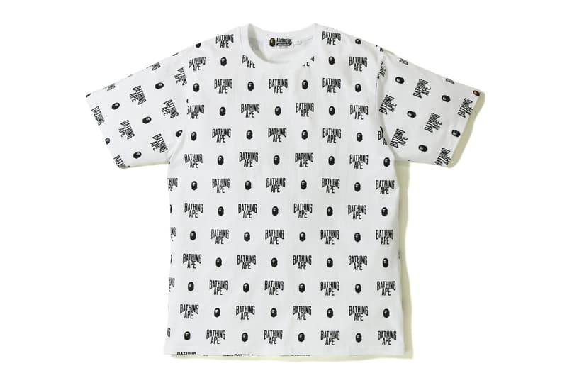 BAPE Monogram tees caps