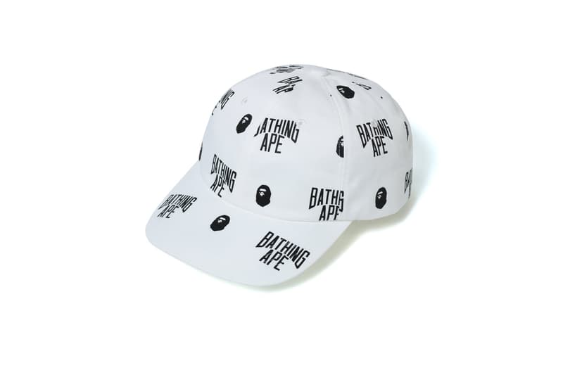 BAPE Monogram tees caps