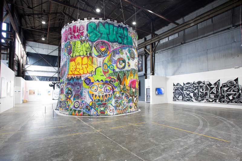 beyond the streets street art festival 2018 roger gastman takashi murakami felipe pantone faile faith47 futura mister cartoon murals street art graffiti installations exhibitions