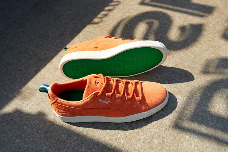 Big Sean x PUMA suede orange