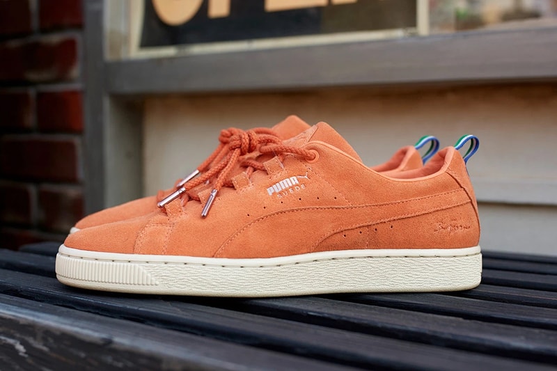 Big Sean x PUMA suede orange