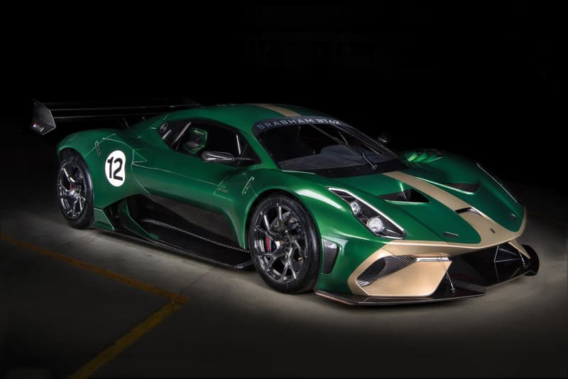 Brabham BT62 Supercar Teaser Race Car Supercar British racing Le Mans Luxury RWD Exhaust McLaren