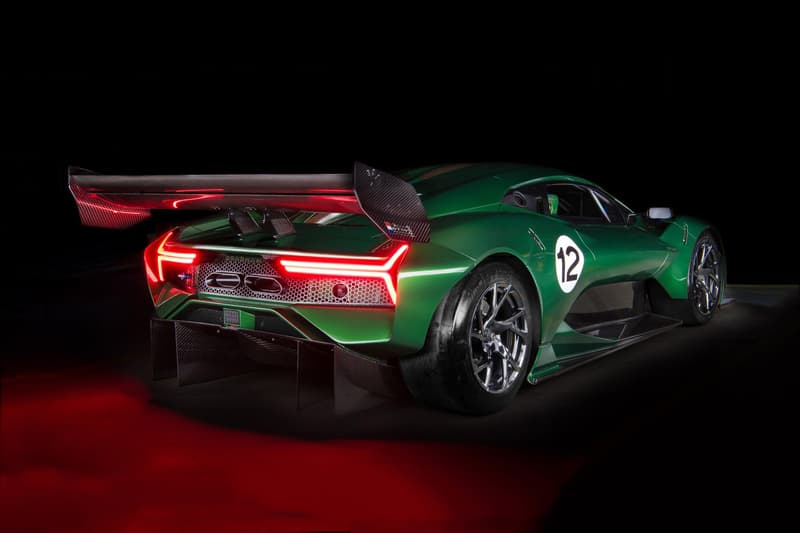 Brabham BT62 Supercar Teaser Race Car Supercar British racing Le Mans Luxury RWD Exhaust McLaren