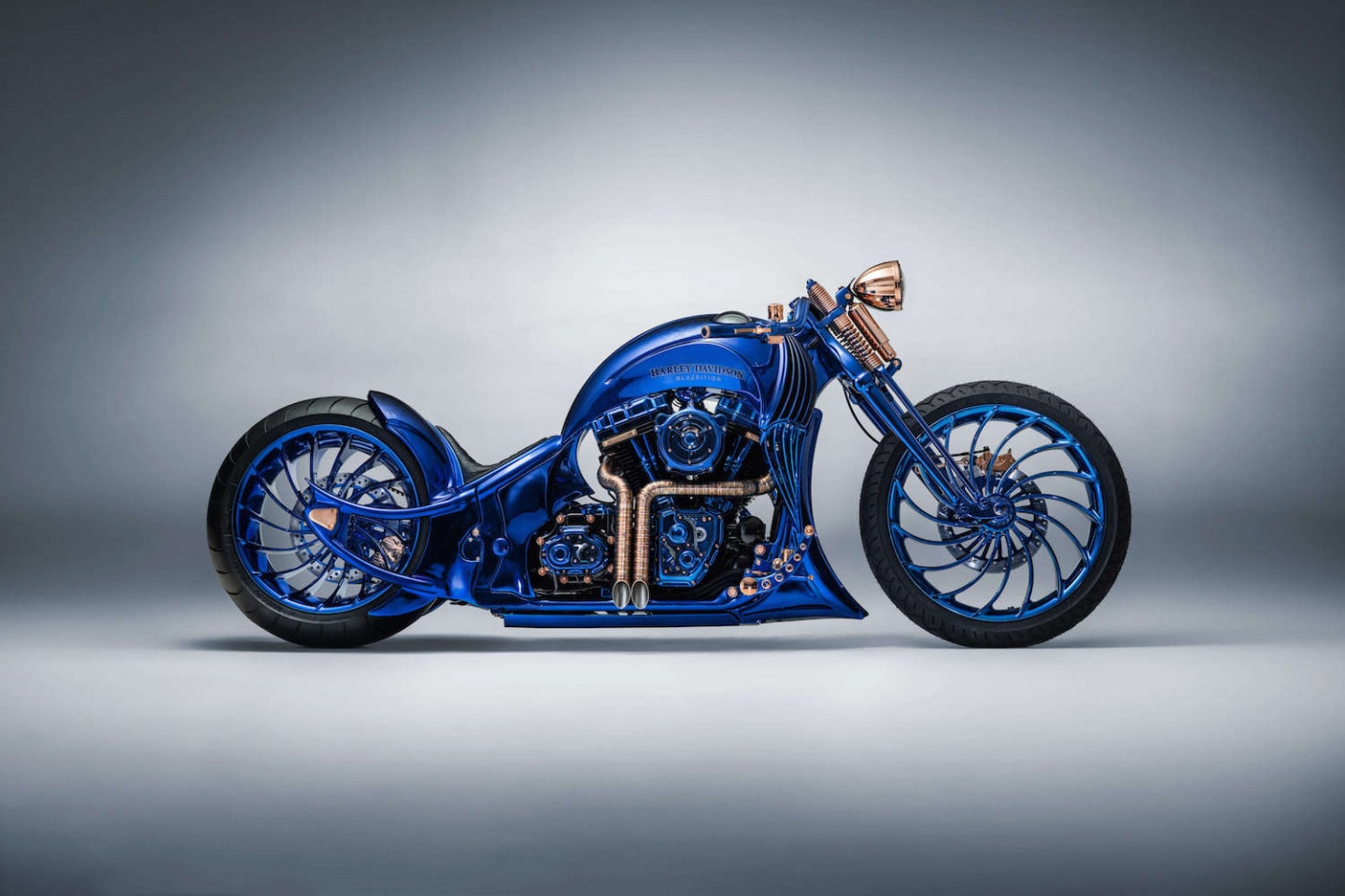 Bucherer Bundnerbike Harley Davidson Blue Edition Motorcycle 1 79 million dollars usd bike