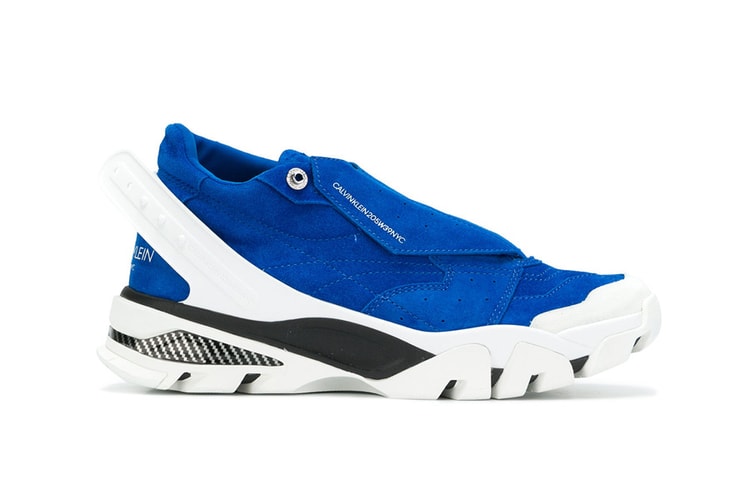 CALVIN KLEIN 205W39NYC's Ridge Runner Model Comes in Bright Blue & White