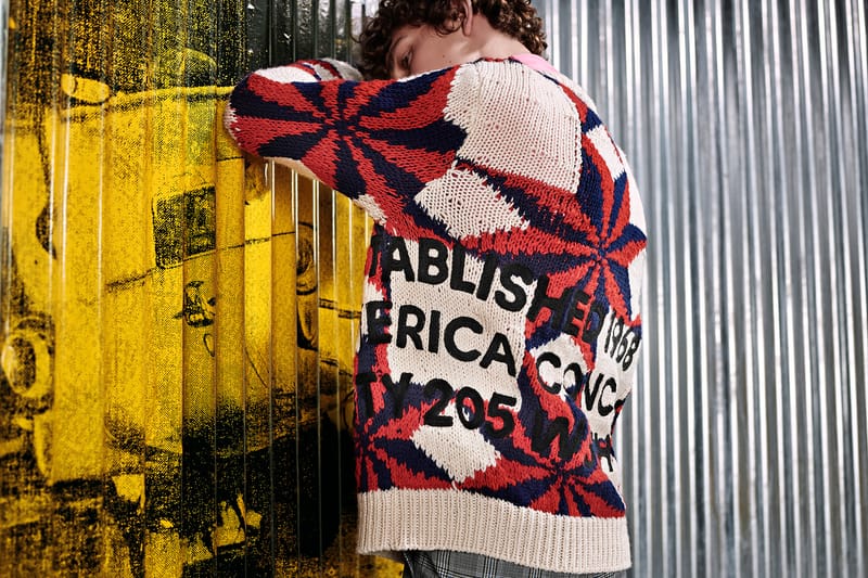 CALVIN KLEIN 205W39NYC Offers Clashing Patterns & Printed Knits for Pre-Fall 2018