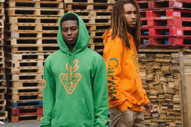 Carrots Intricately Integrates Logo With GUESS Jeans U.S.A.