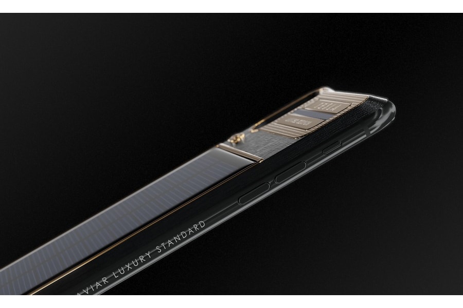 Caviar iPhone X Tesla Device Solar Power elon musk steve jobs nikola tesla