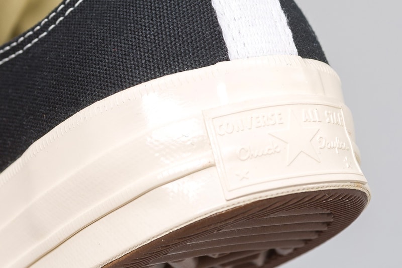 COMME des GARÇONS PLAY Converse Chuck Taylor All Star 70 release info white black high-tops low-tops