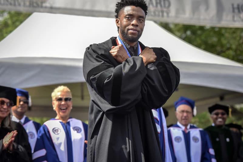 Chadwick Boseman Howard Commencement Activism Black Panther Marvel University