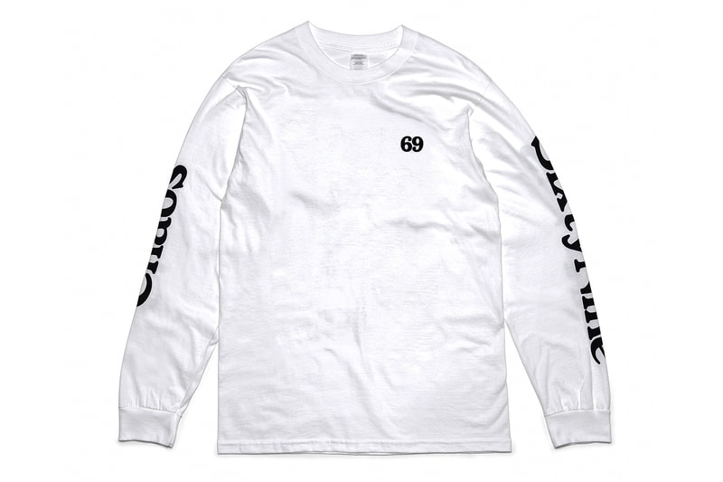 CHAOS SixtyNine 69 Skater T-Shirt Collection Gurls Talk Forum Graphic Printed Tees Black White Colorway