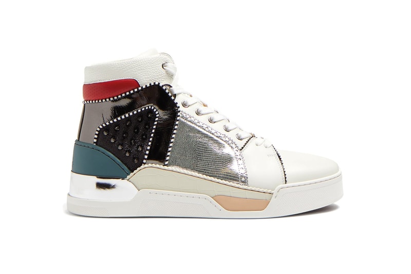 Christian Louboutin Loubikick Spike Mulitcolor Sneakers Kicks Footwear Luxury Roller-Boat trainers fashion Italian French Red Bottoms