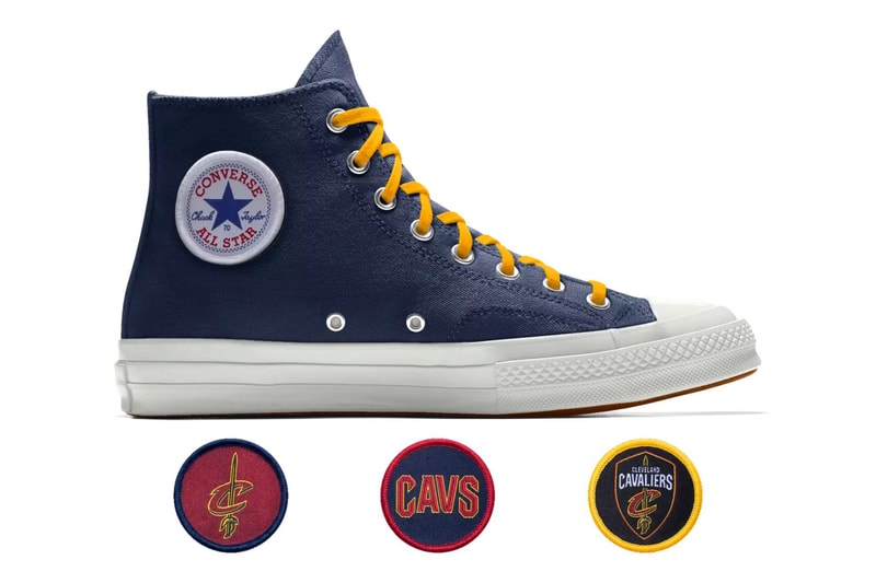Converse Custom Chuck 70 NBA High Philadelphia 76ers boston celtics chicago bulls cleveland cavaliers golden state warriors oklahoma city thunder houston rockets new york knicks san antonio spurs