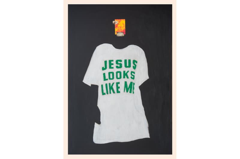 corey damon black no taste miami exhibition art artwork painting travis scott album cover