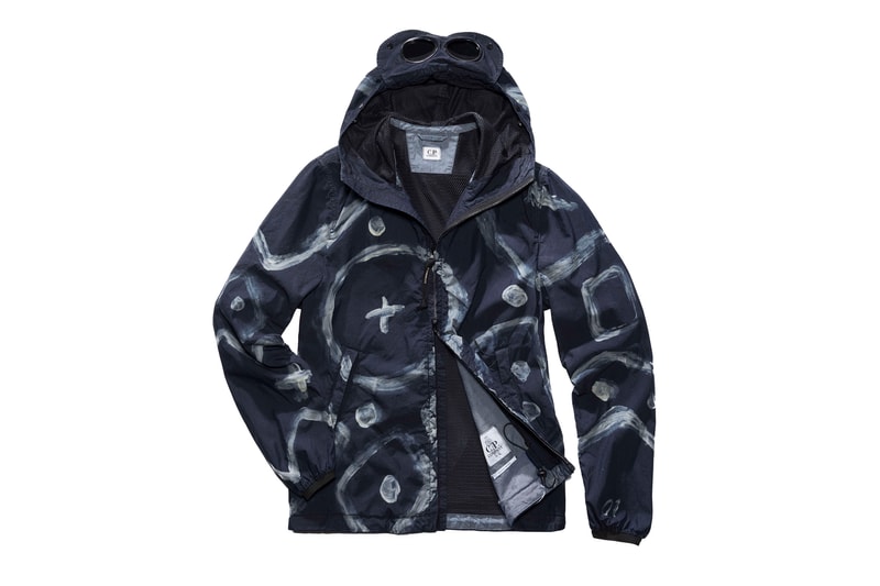C P Company Indigo 50 Garment Dyed Jackets Blue Navy Crosses Stone Island