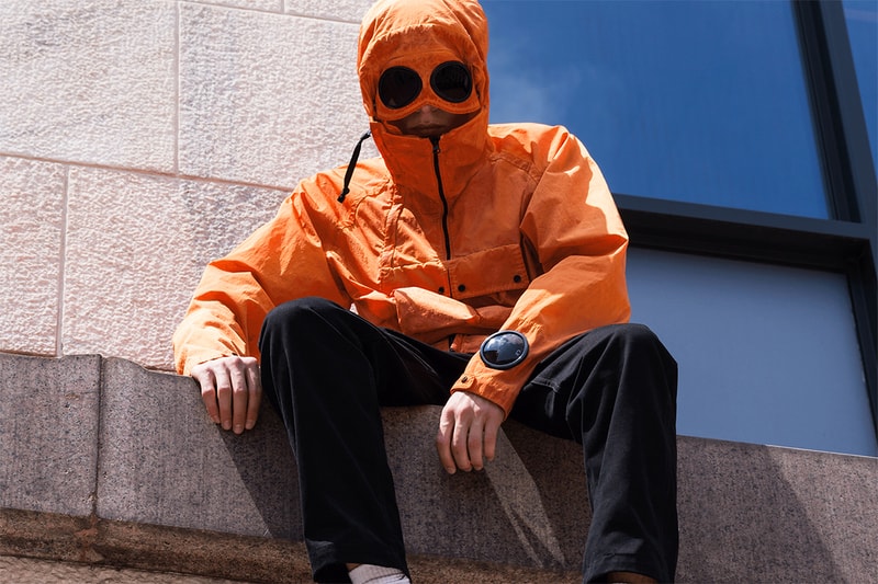 CP Company One Block Down Collaborate On Iconic Goggle Jacket