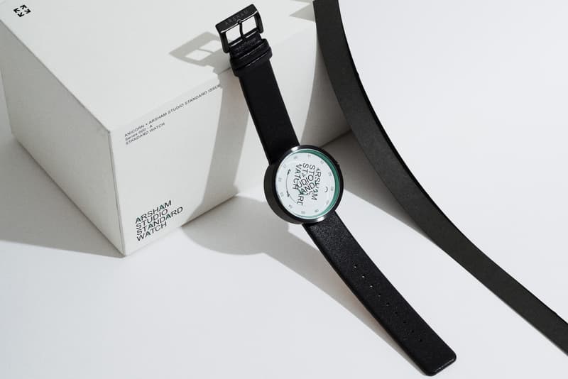 daniel arsham studio standard watch anicorn collaboration accessories design