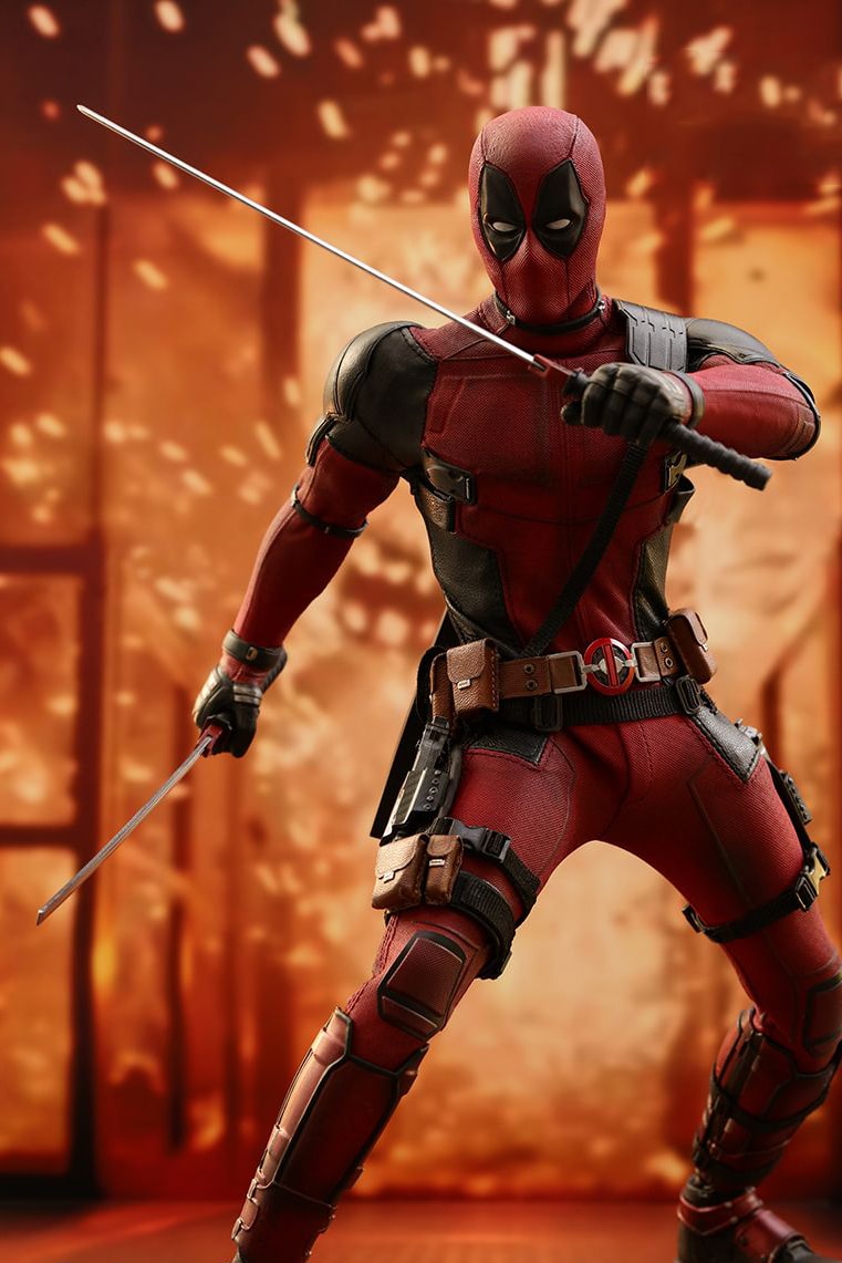 hot toys deadpool 2 collectible action figure