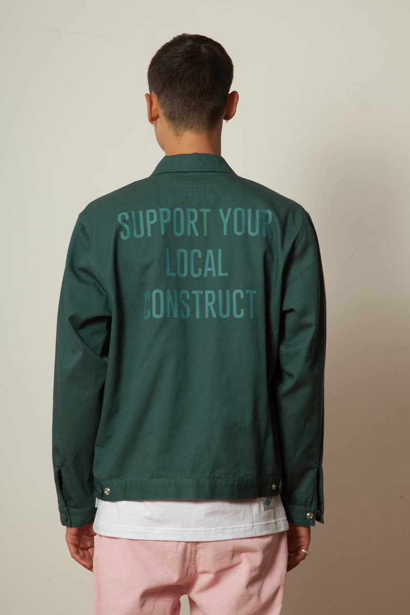 Dickies construct chris gibbs spring summer 2018 collection lookbook may 2018 release debut launch drop basic staples premium line