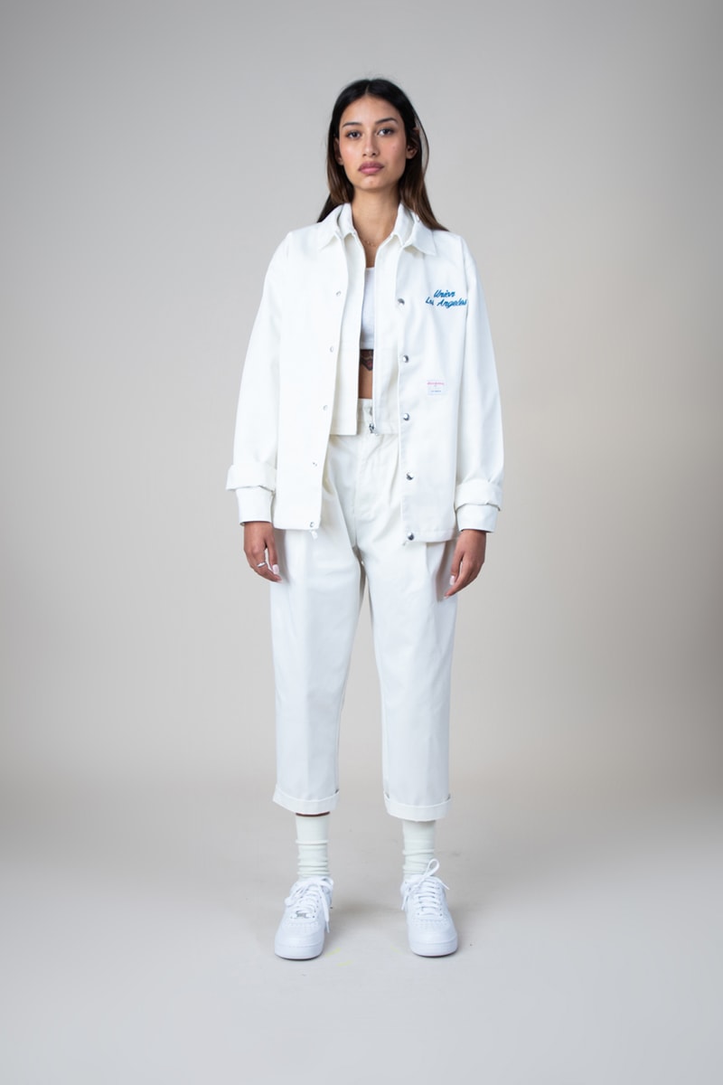 Dickies union la los angeles chris gibbs collaboration collection get off my belphie spring summer 2018 lookbook release men women june 2