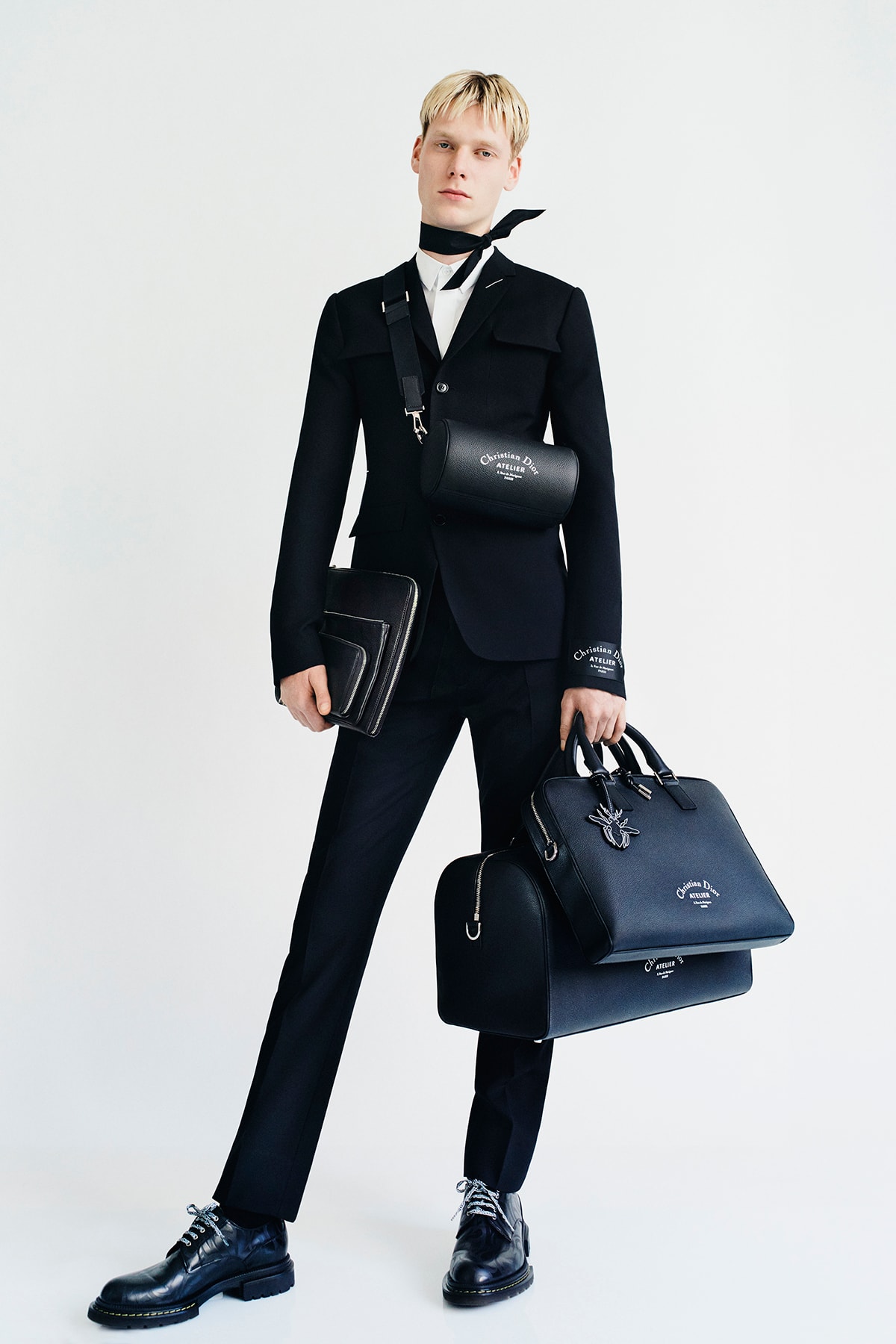 Dior Homme Atelier Fall 2018 Bags crossbody baggage duffle bags backpack briefcases accessories travel