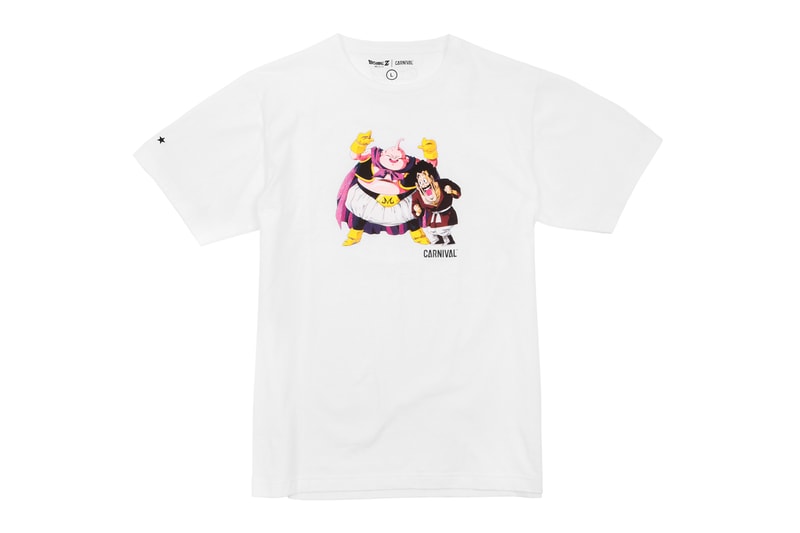 Dragon Ball Z CARNIVAL Collectors Capsule Collection Hoodie T-shirt Cap Hat Cushion Wrist Band Sticker Pack