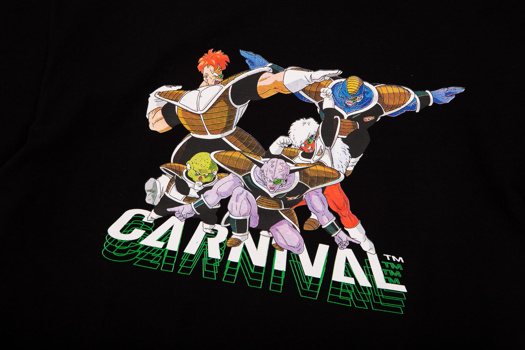 Dragon Ball Z CARNIVAL Collectors Capsule Collection Hoodie T-shirt Cap Hat Cushion Wrist Band Sticker Pack