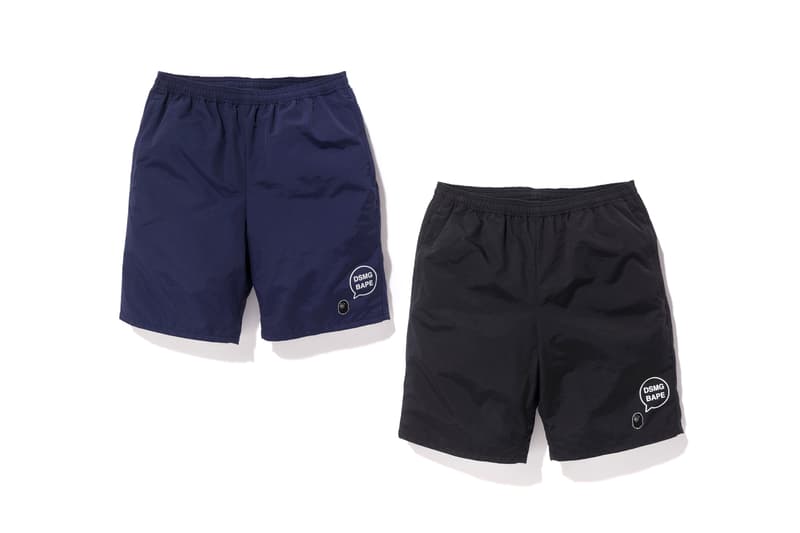 Dover Street market ginza exclusive bape collaboration spring summer 2018 shorts polo shirt cap dsmg june 2