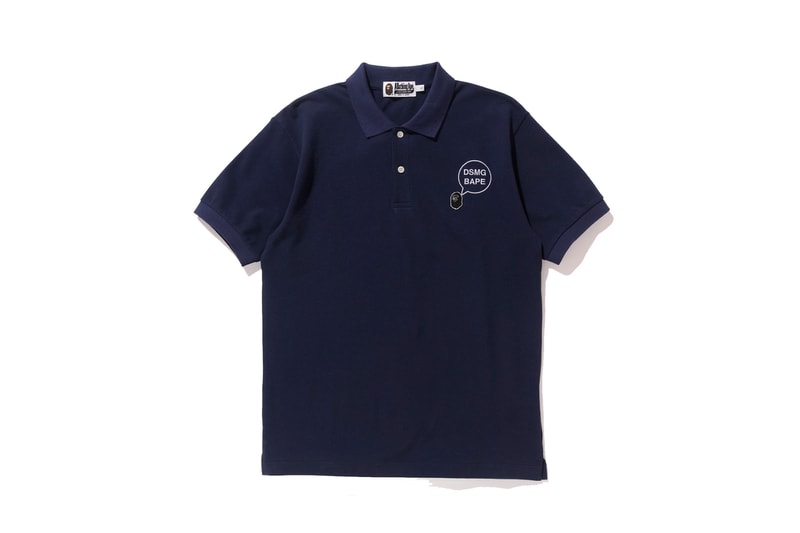 Dover Street market ginza exclusive bape collaboration spring summer 2018 shorts polo shirt cap dsmg  june 2