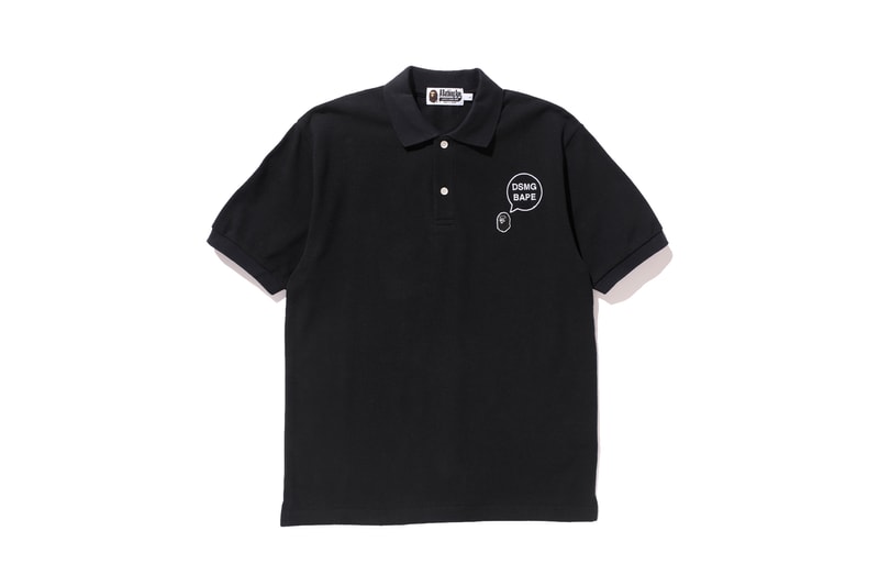Dover Street market ginza exclusive bape collaboration spring summer 2018 shorts polo shirt cap dsmg  june 2