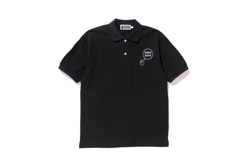 Dover Street market ginza exclusive bape collaboration spring summer 2018 shorts polo shirt cap dsmg june 2