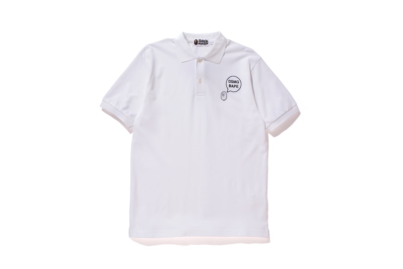 Dover Street market ginza exclusive bape collaboration spring summer 2018 shorts polo shirt cap dsmg  june 2