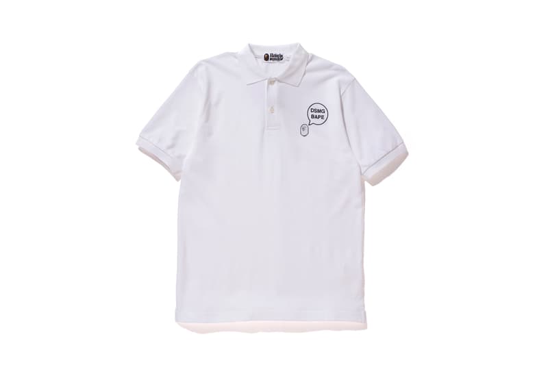 Dover Street market ginza exclusive bape collaboration spring summer 2018 shorts polo shirt cap dsmg june 2