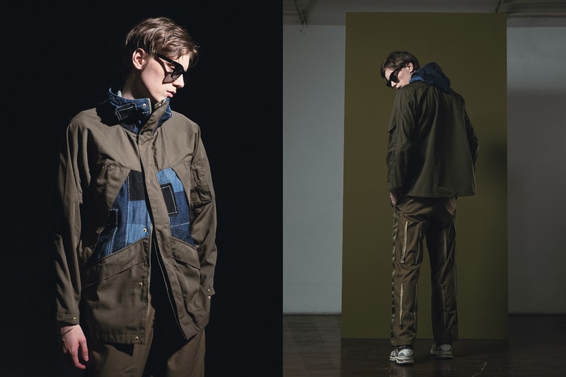 Elhaus Spring Summer 2018 Collection Lookbook release info jackets military workwear shirts pants